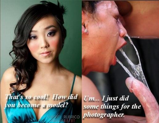 Asian fakes with captions