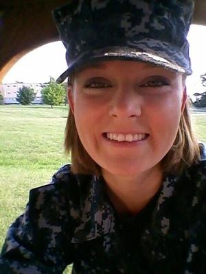 Cute Selfshot Military Babe