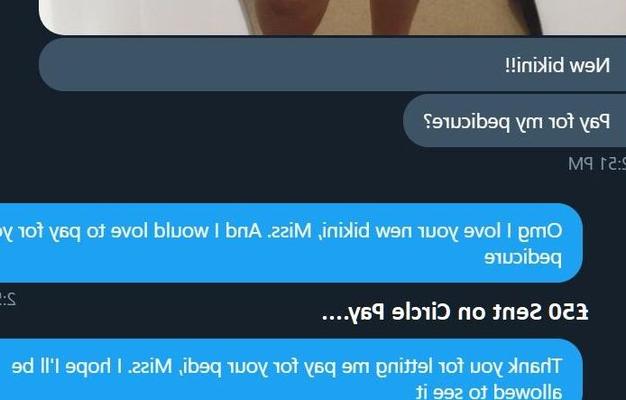 Vrais messages Findom et Femdom de mon ex-petite amie Maîtresse