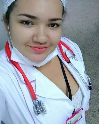 bbw nurse amazing face to cum