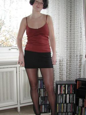 Agnes german teen in Pantyhose (Zimmer)