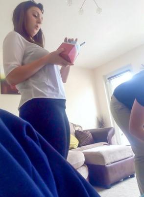 candid pics of chav jades fat ass