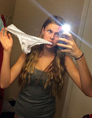 Teen Makenna Showing Off Her Lovely Little Underwear