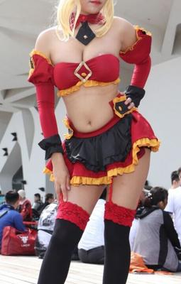 Cosplay de putas en pantimedias