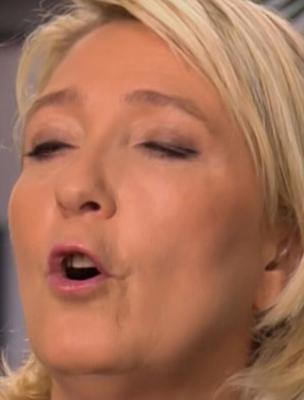 Трибьют для спермошлюшки Marion Anne Perrine Le Pen.