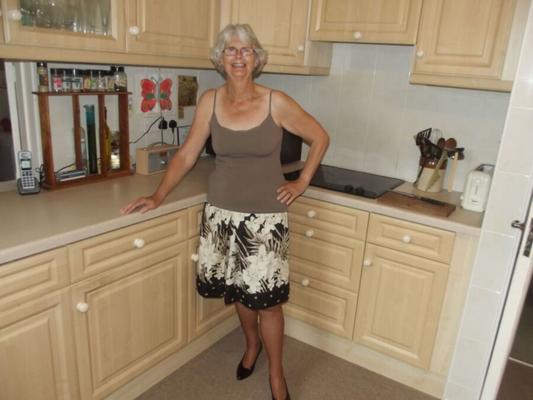 skirt and vintage stockings