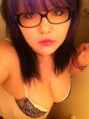 young plump punk girl with great tits