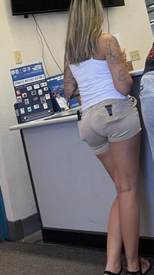 Candid Pawgs - Tight Shorts