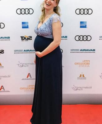 Stefanie von Poser german actress pregnant