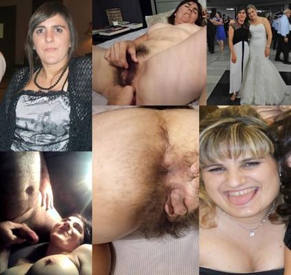 hairy slut exposed dressed undressed