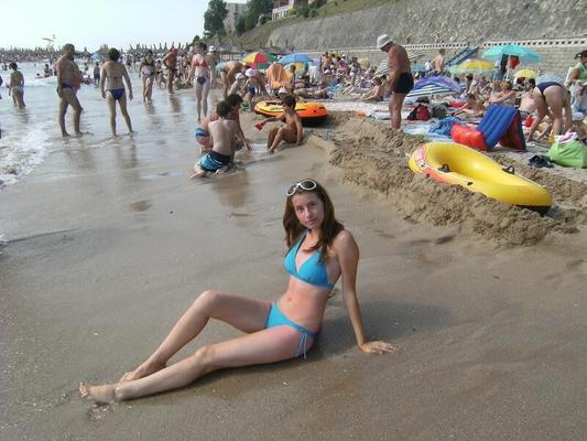 Girl at beach