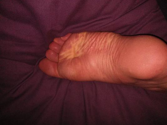 mes pieds sur demande !