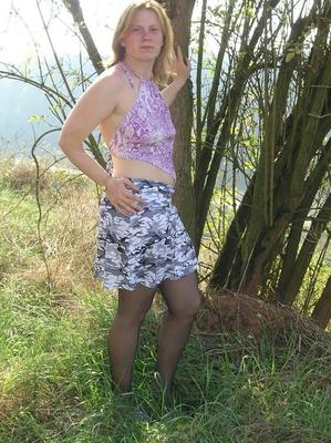 Michalea german teen in Pantyhose (Baum)