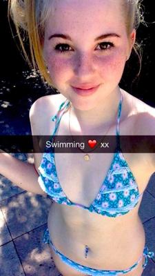 Cute Freckled Teen with Tiny Tits