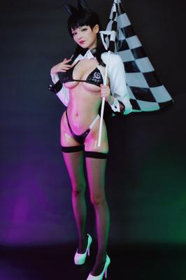 Lieblings-Cosplay Hidori Rose Atago Takao Race Queen