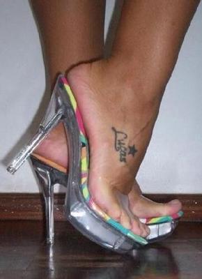 Brazilian Feet in High Heels