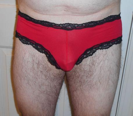 In Wifes Red Panties