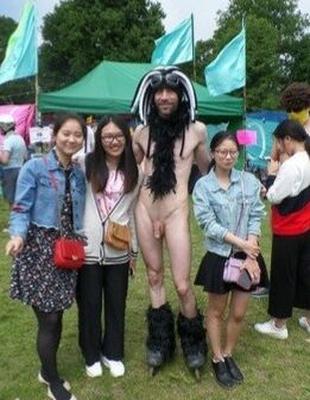 CFNM: Asian Girls Love White Dick (WNBR)