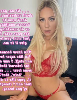 Bimbo Findom - Femdom Captions