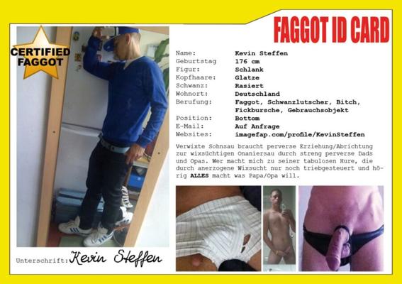 Cartões de identificação de Fag-Friends