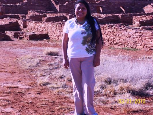 Chica navajo nativa