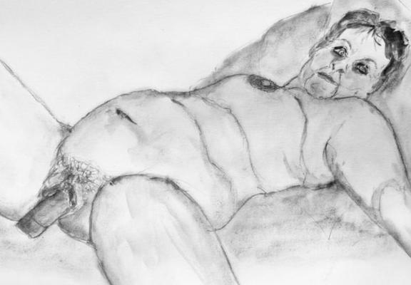 Mix of erotic Black and White Pencil Sketches