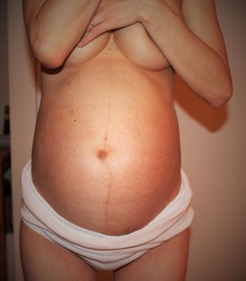 My pregnant Japanese wife