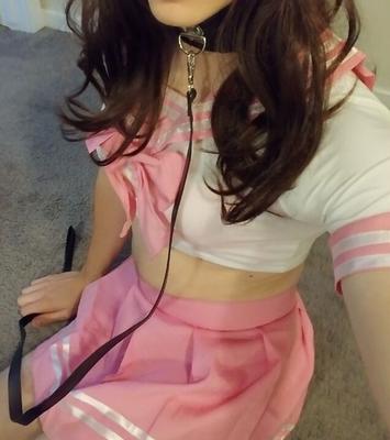 Crossdressing in pink