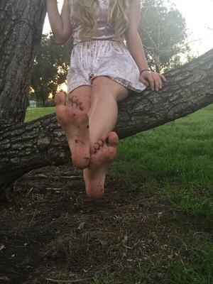 Michelles cute little feet