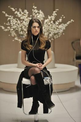 Lyndsy Fonseca in Nylons