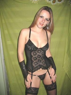 Betty en lingerie chaude