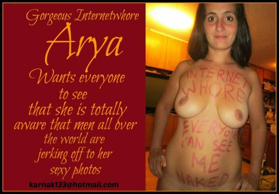 Gorgeous Internetwhore ~ Arya