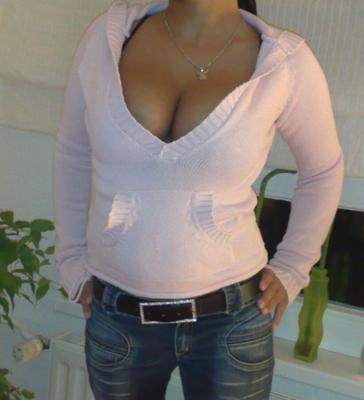 Fille aux gros seins