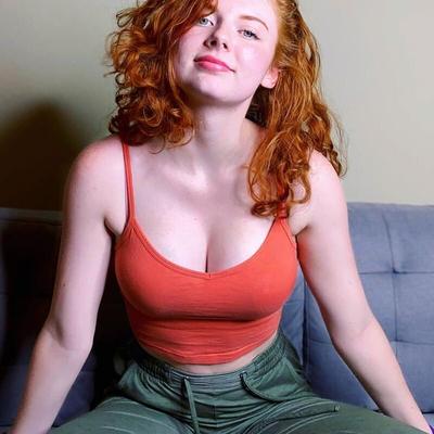 Busty Redhead Bo Barah