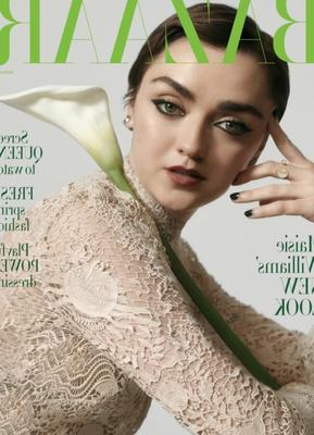 Мэйси Уильямс Harper’s Bazaar, Великобритания, март