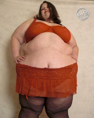 Fat in Pantyhose