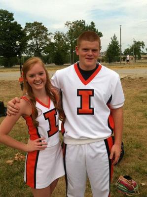 University of Illinois cheerleaders