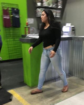 Thick Mexican teen