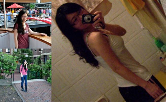 petite asian selfies on and off clothed unclothed