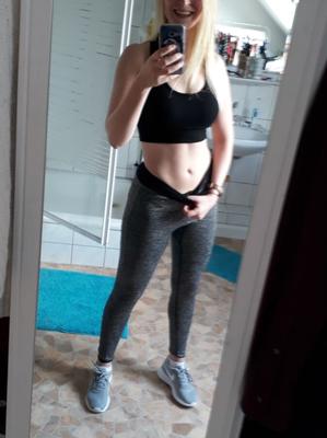 German Blonde Selfie Slut