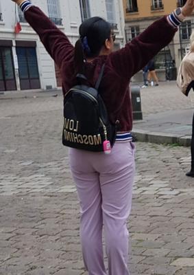 Teens Asians Tourists VPL (candid voyeur creepshot spy)