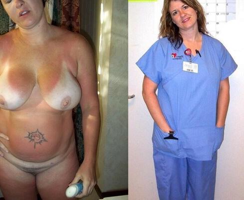 On Off Before After Clothed Unclothed - v