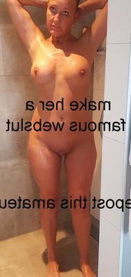 MILF hollandaise se douche