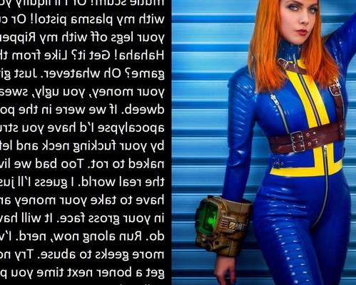 Divertido cosplay Femdom Findom Humillación Subtítulos para nerds