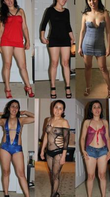 Combinations of a Gorgeous Latin MILF