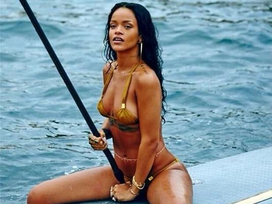 Hot Rihanna-geile Wichsvorlage