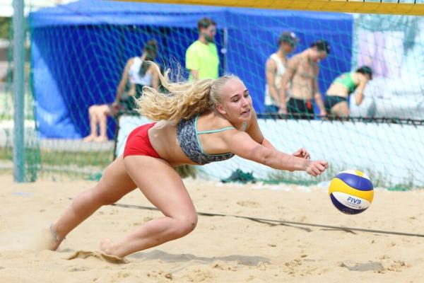 Sexy adolescentes de voleibol