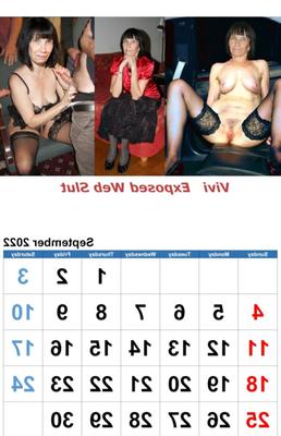 Vivi Web Schlampenkalender September