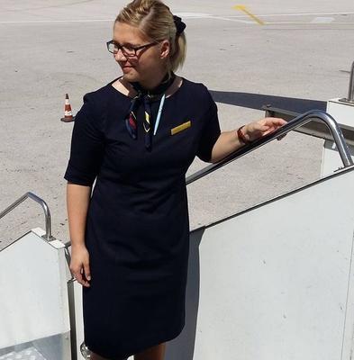 German Flight attendant Deutsche Saftschubsen