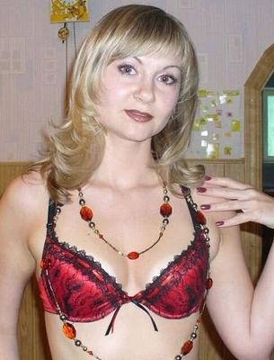 Blonde Russian Yulia from Briansk